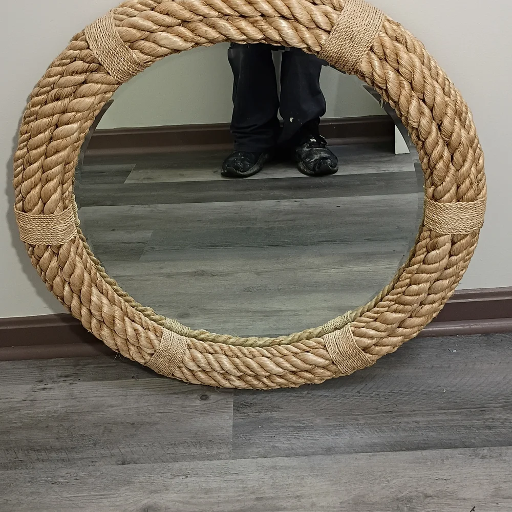 Outlook round mirror