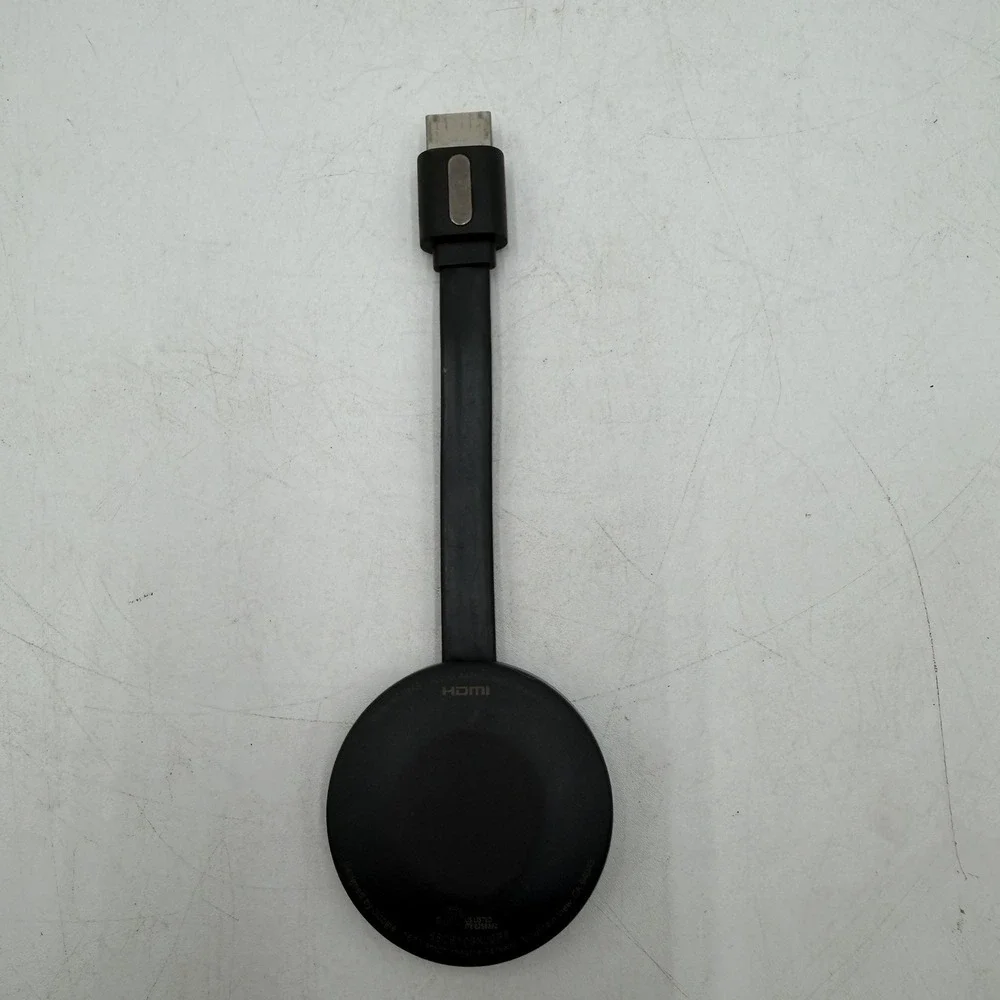 Google Chromecast Model NC2-6A5 HDMI Black 2nd Device Only