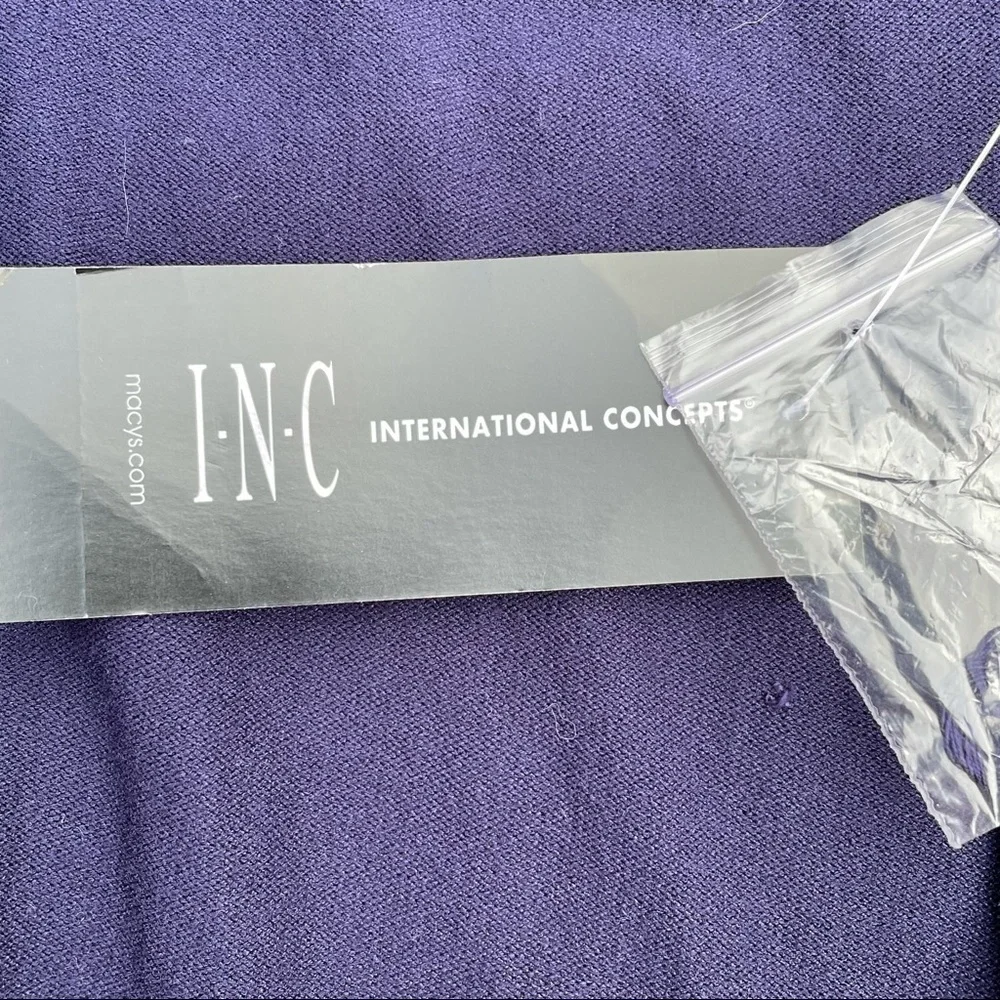 INC International Concepts or backside navy