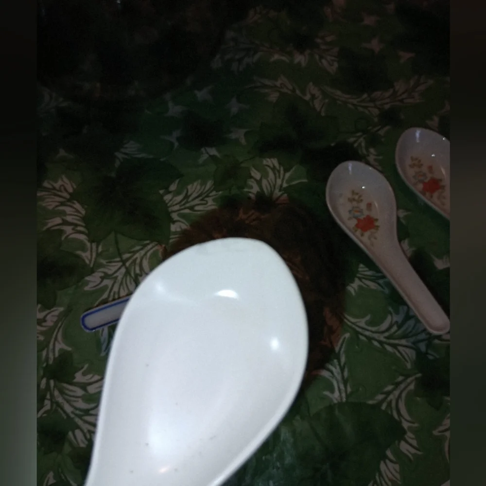 Elegant Floral Spoon Set