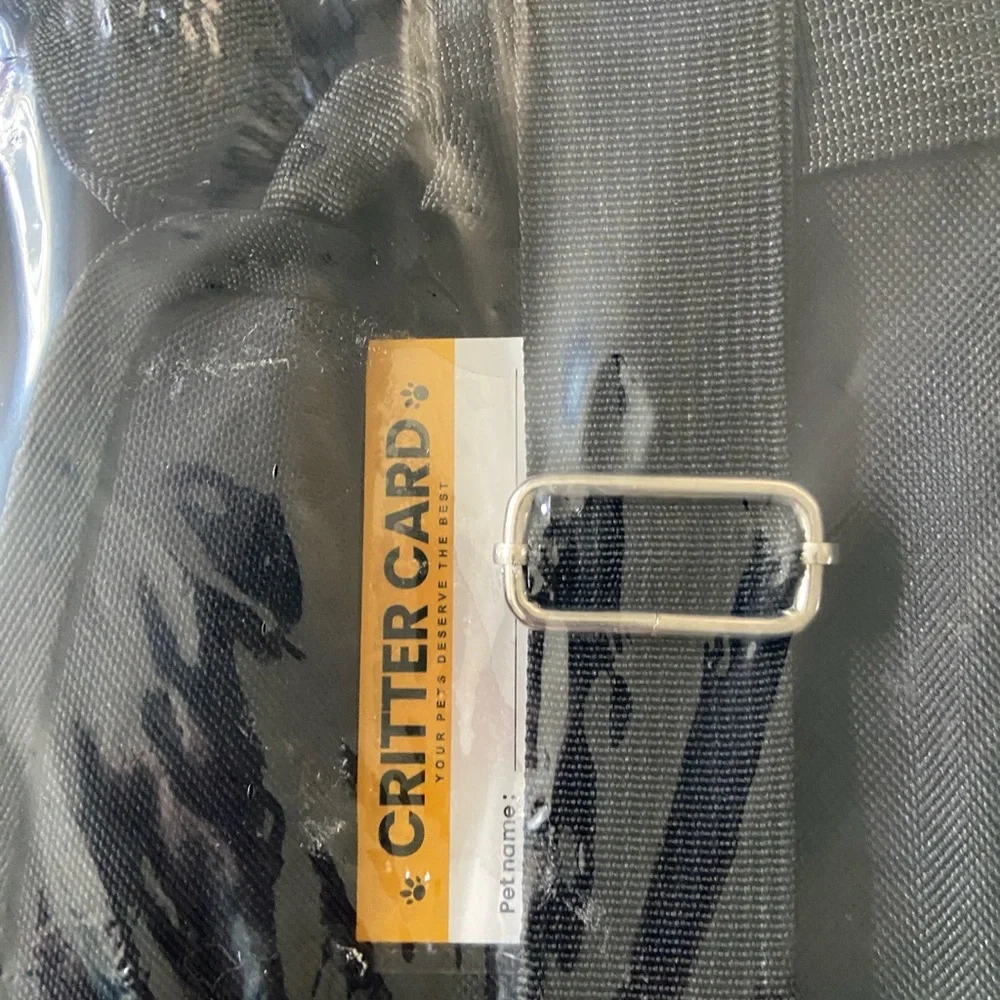 Pet Carrier Bag - Black