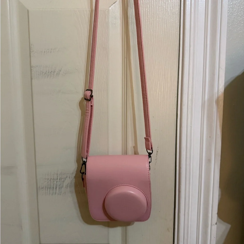 Pink Polaroid Camera Bag