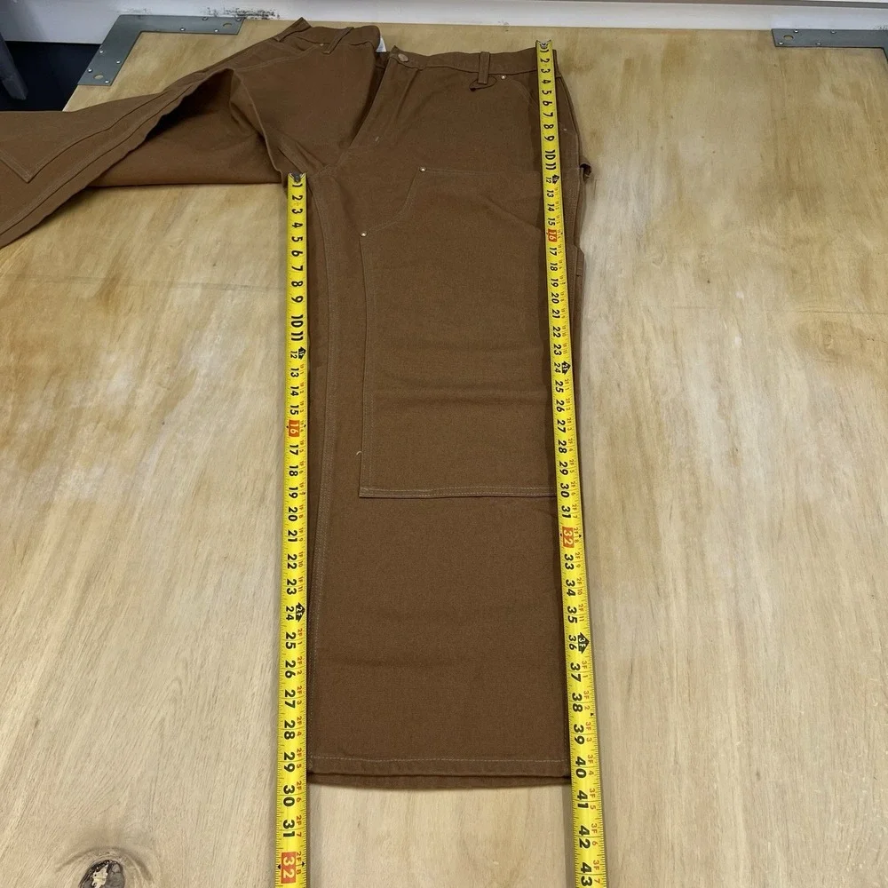 Carhartt (Actual Size 36x30) Baggy Fit Vintage Y2K USA Pants Double Front Canvas