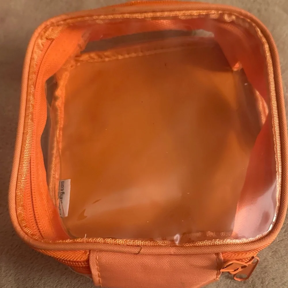 EZPacking.com Set of 4 Orange Transparent Travel Bags