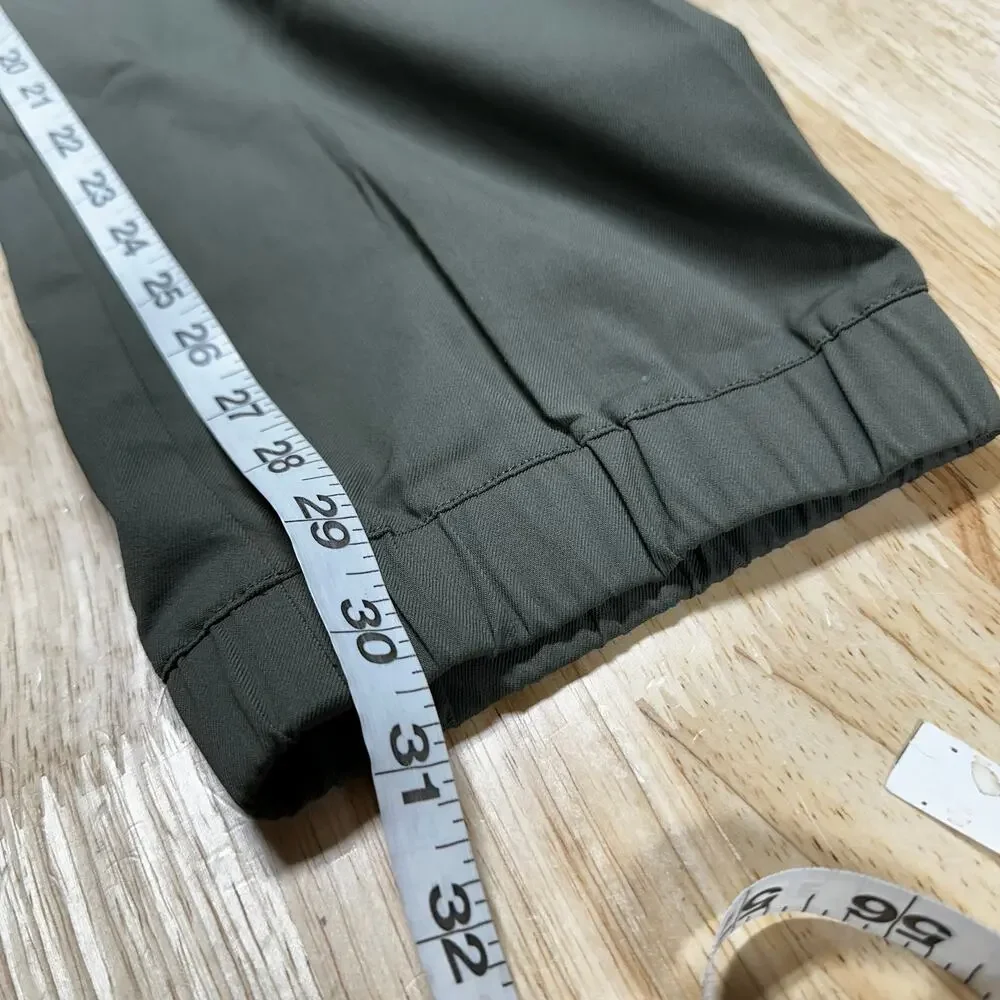 Tommy John NWT Go Anywhere Collection Shadow Green Stretch Jogger Pant 44/45