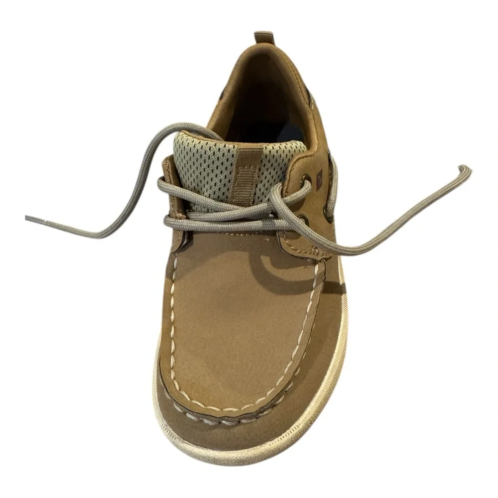 Sperry Kids Tan Moccasins