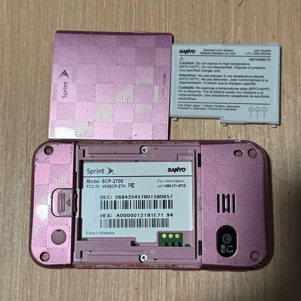 SANYO testing surface