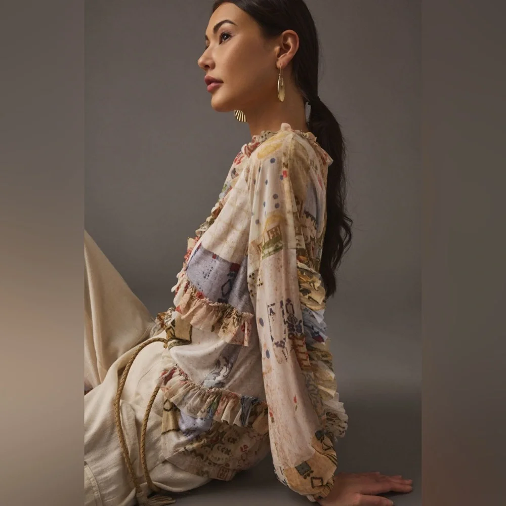 Anthropologie “tiny” blouse