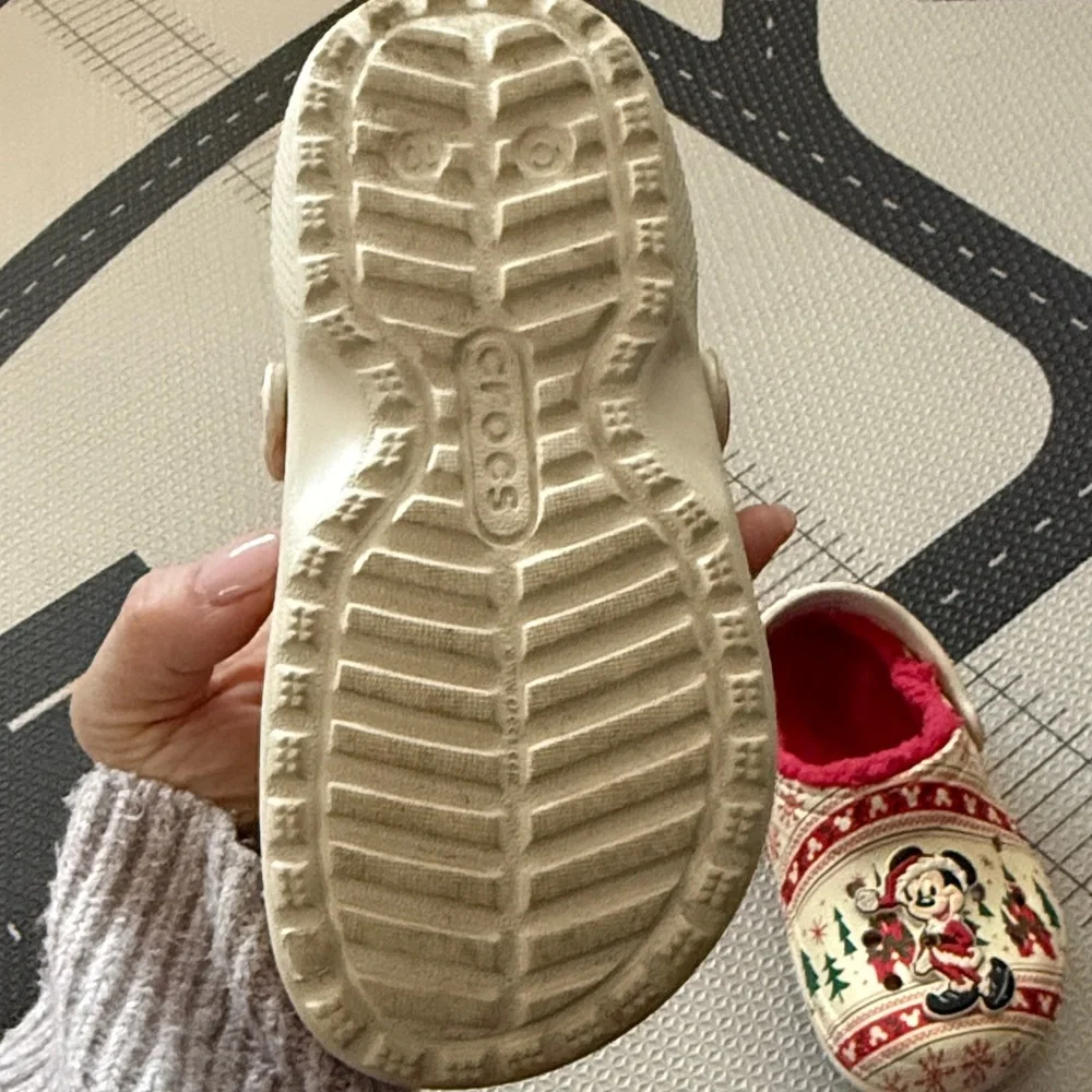 CROCS festive moccasins