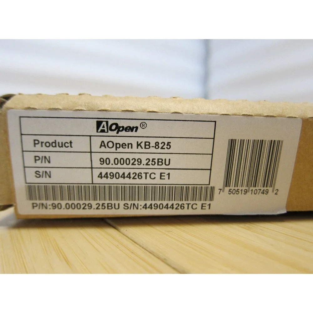 NOS AOpen Black KB825B 90.00029.25BU 104 Normal Keys USB Wired Keyboard (1 of 2)