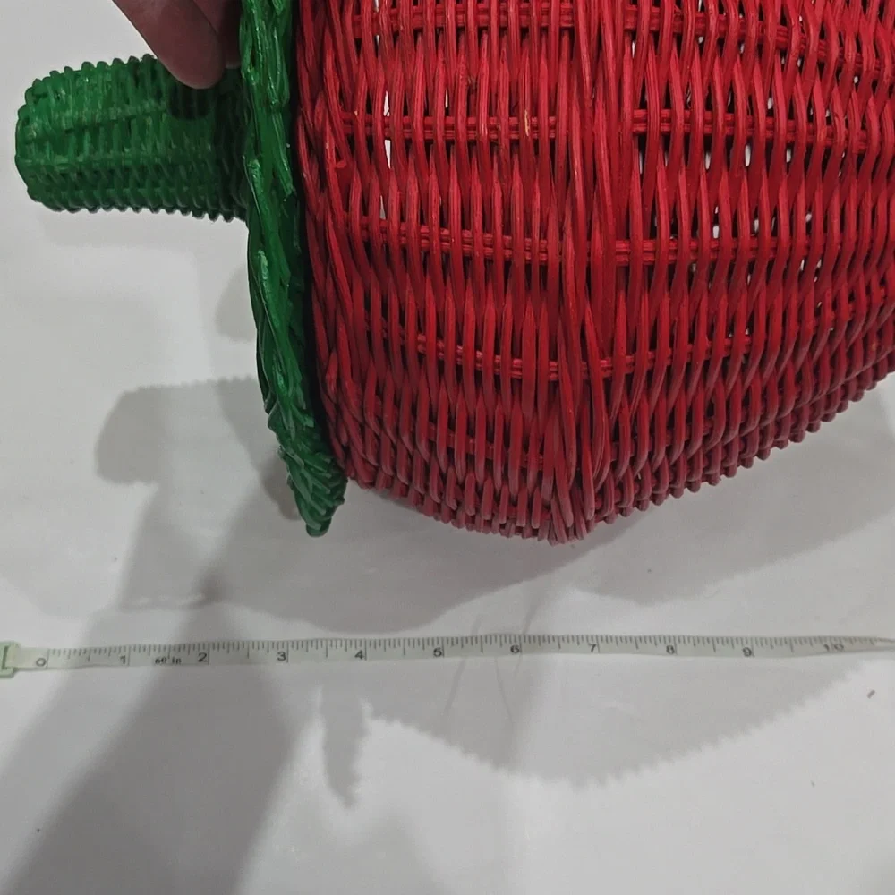 Vintage strawberry wicker