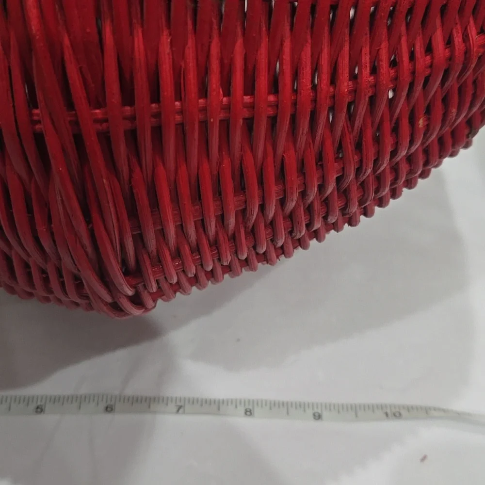 Vintage strawberry wicker