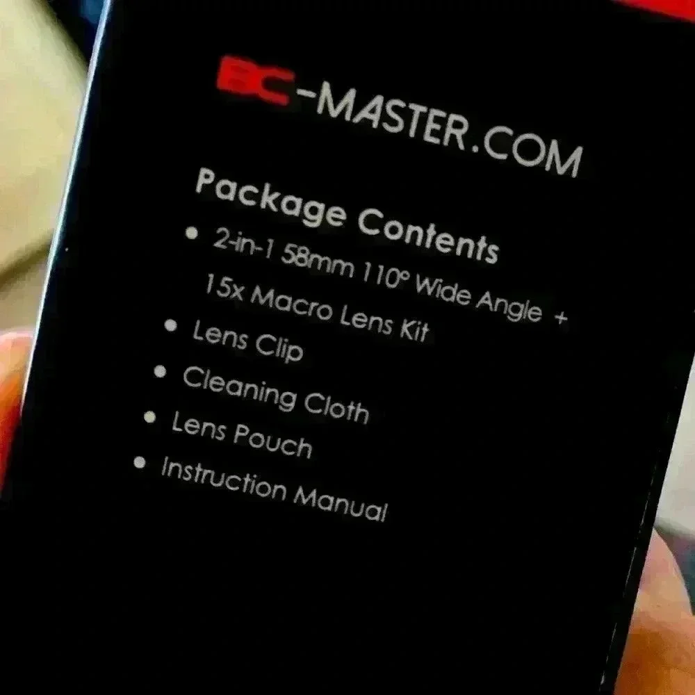 bcmaster macro day lens