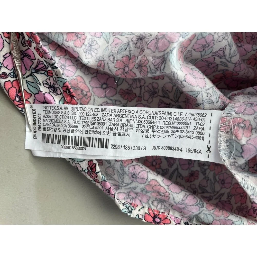 Zara blouse size