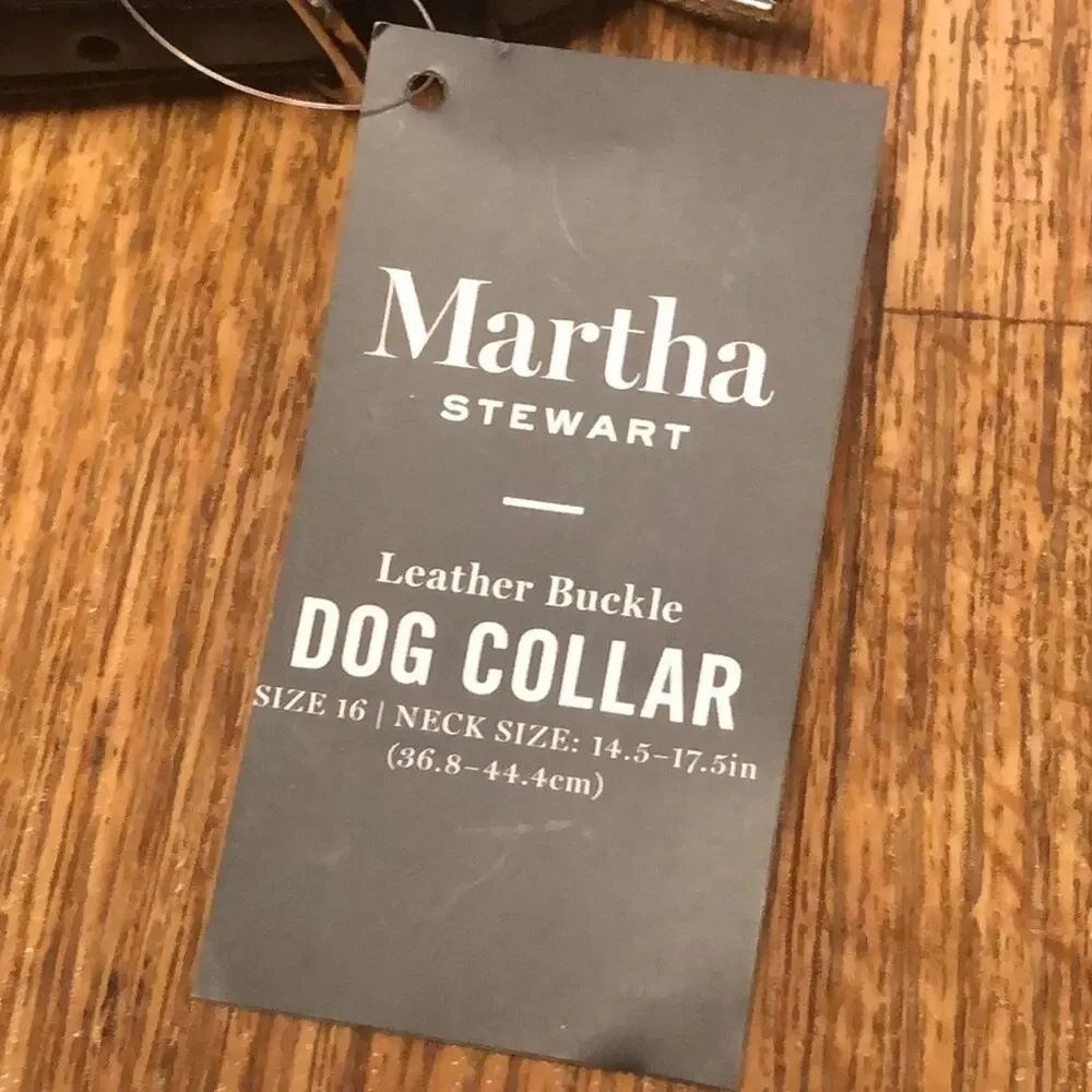 Martha Stewart buckle “martha