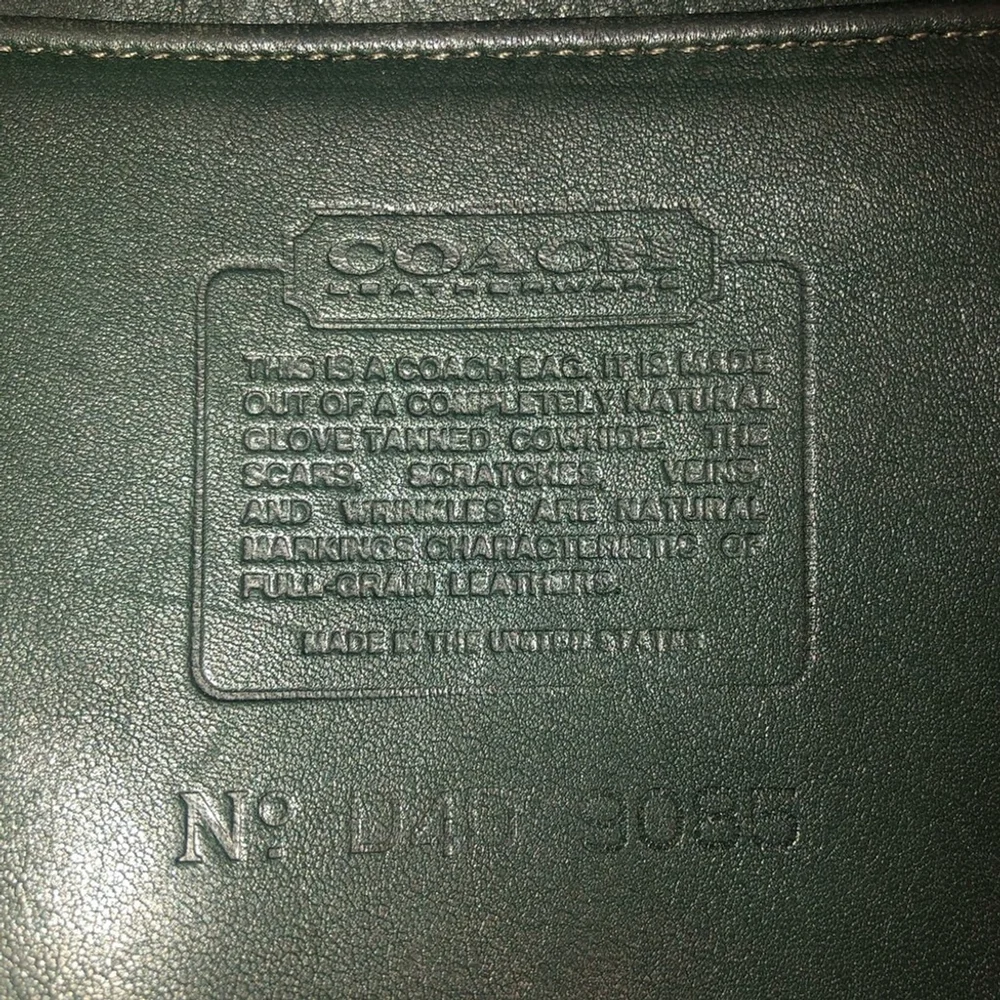 Coach vintage bottle