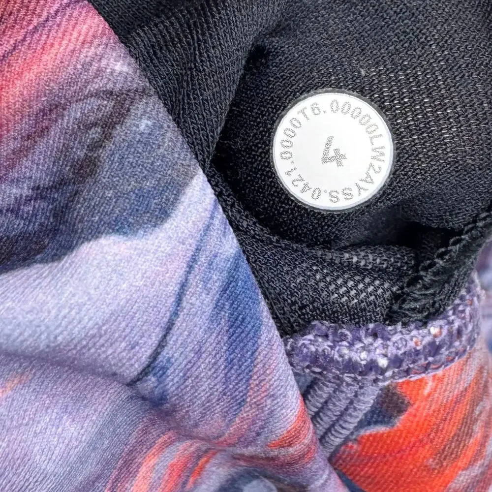 LULULEMON Energy Bra in Atmospheric Purple Multi size 4 Luxtreme Stretch