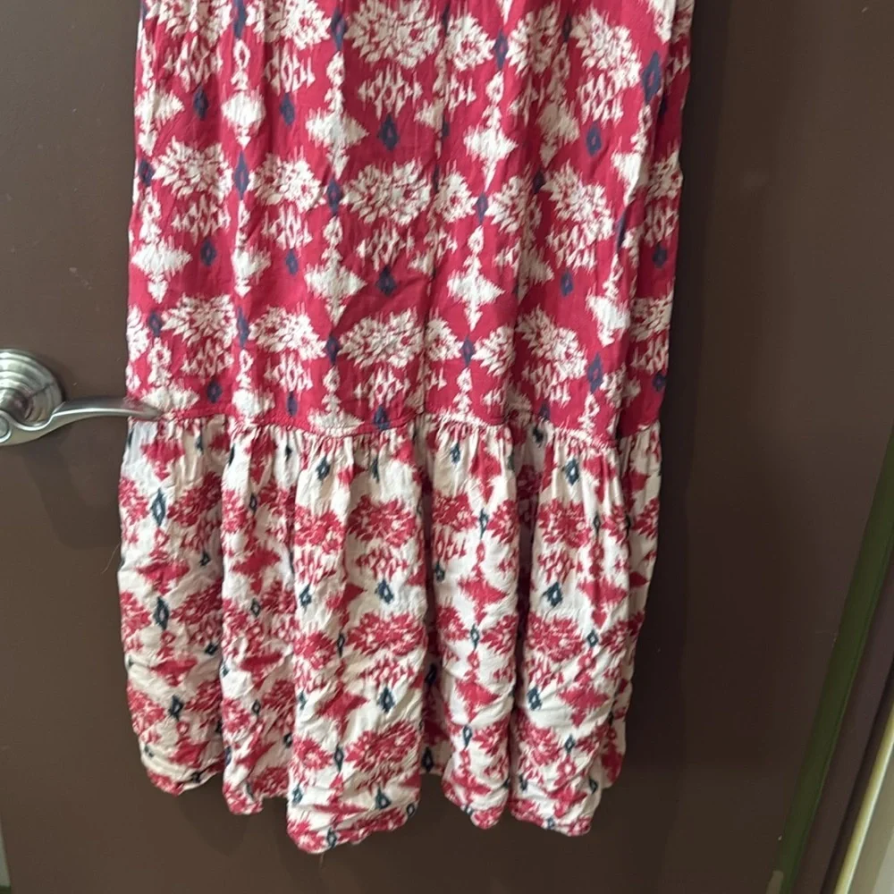 ViX Paula Hermanny Midi Spaghetti Strap Rayon Dress