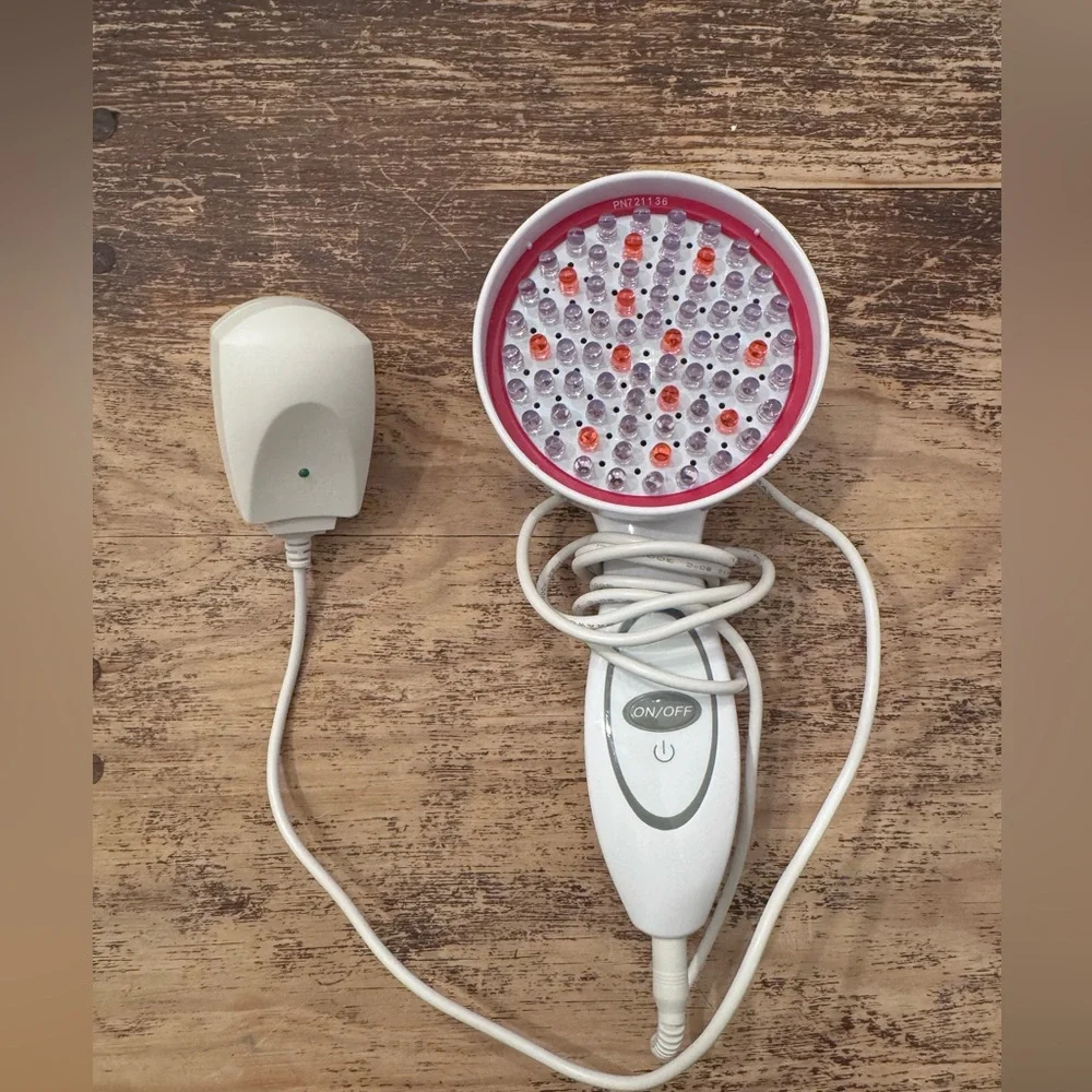 REVIVE LIGHT THERAPY Red Light Therapy Device - White and red Handheld