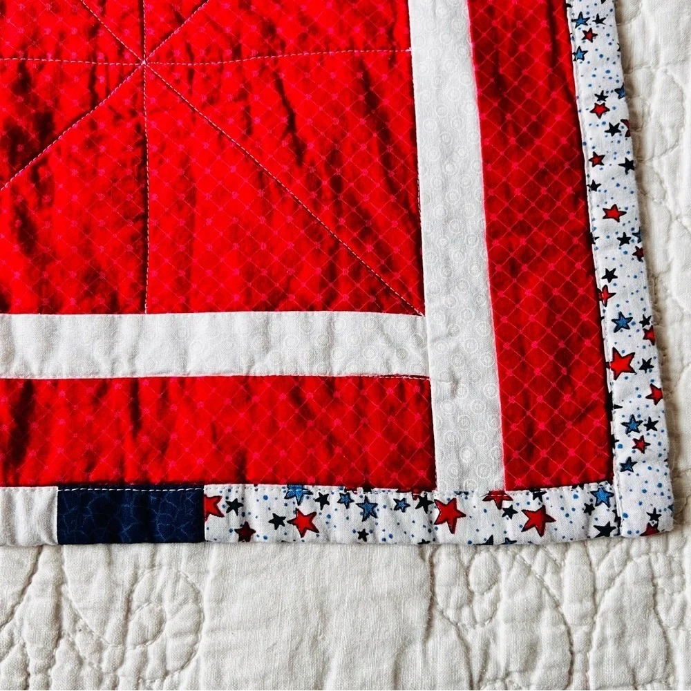 45”x62” Homemade Kids Cotton Quilt, Quilt Blanket.