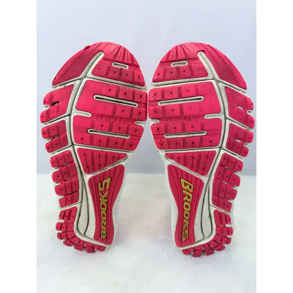 Brooks Transcend 1 Pink Purple Womens Running Shoes Size 8