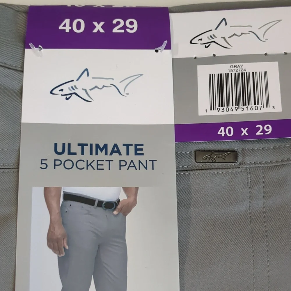 Greg Norman 5 Picket ML 75 Pants Sz 40 X 29