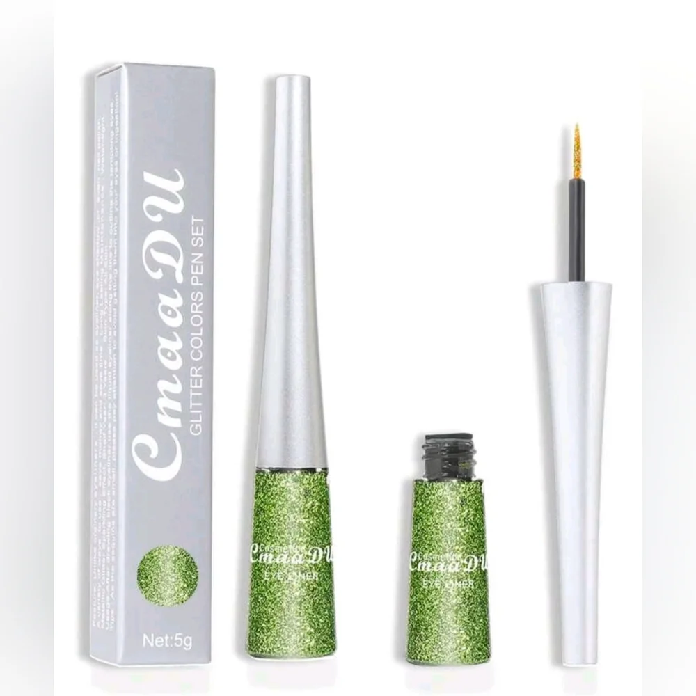 Sparkling Lime Green Liquid Eyeliner