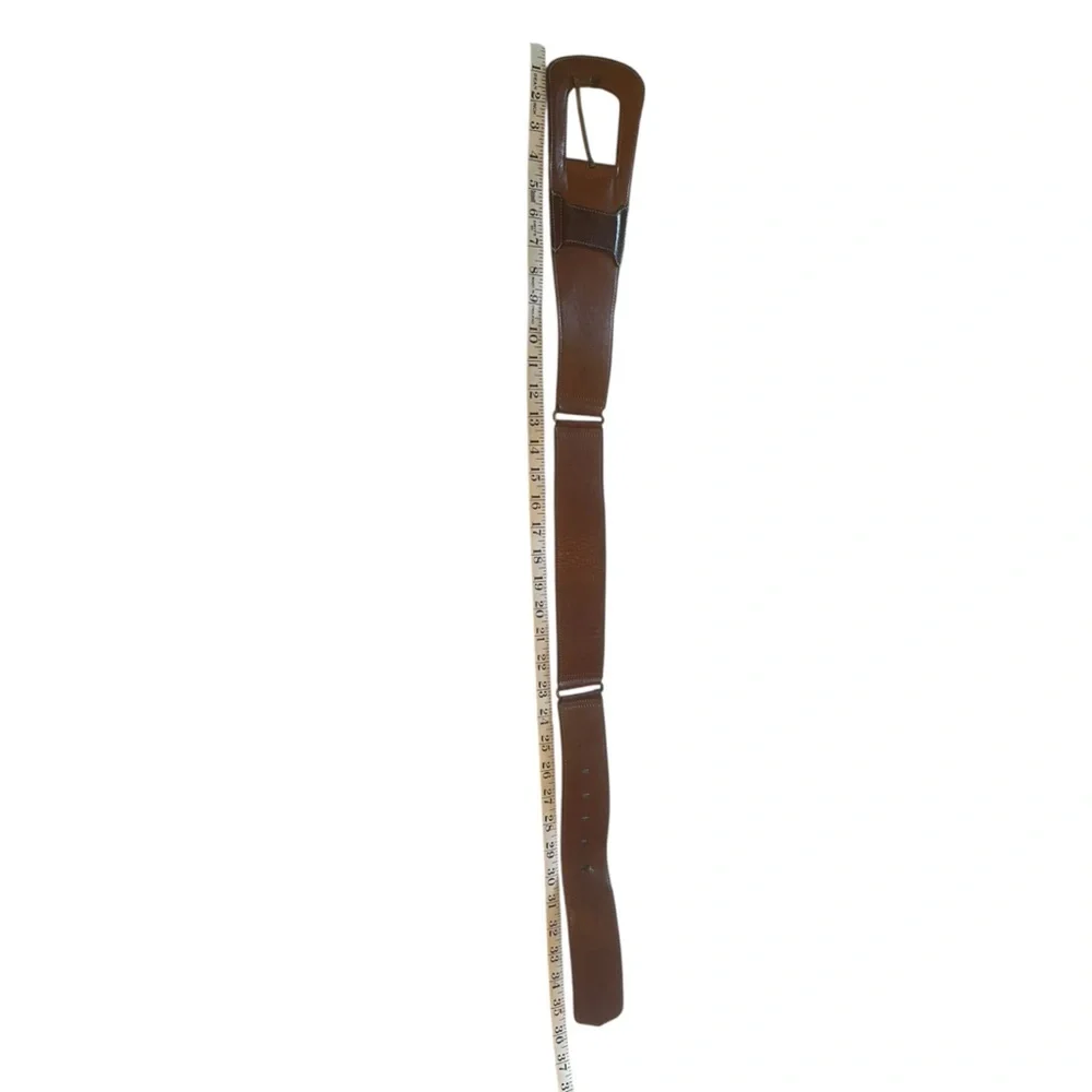 Paul Stuart Brown Leather Women's Belt