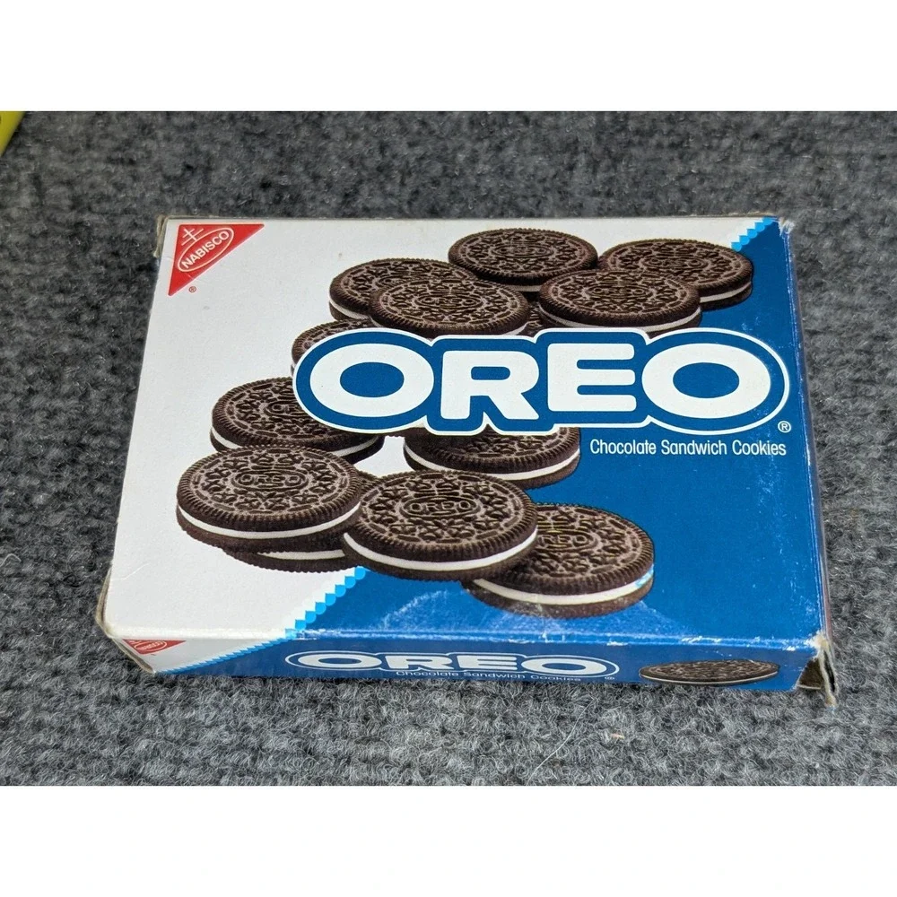 Lot Of 5 Vintage Nabisco Cookie Boxes EMPTY For Play Kitchen‎ OREO TEDDY GRAHAMS