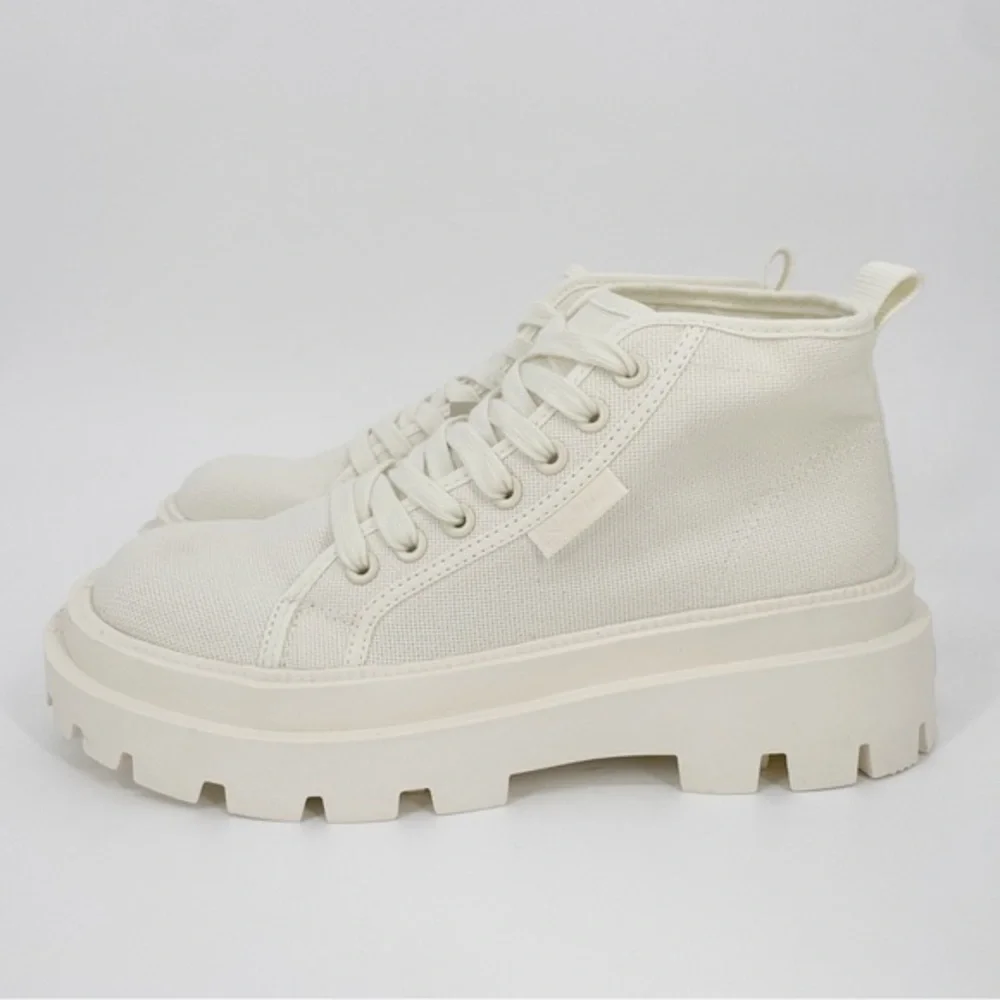 Superga Alpina High Top Lace Up Platform Lugged‎ Sole Sneakers Apex Mid Boots