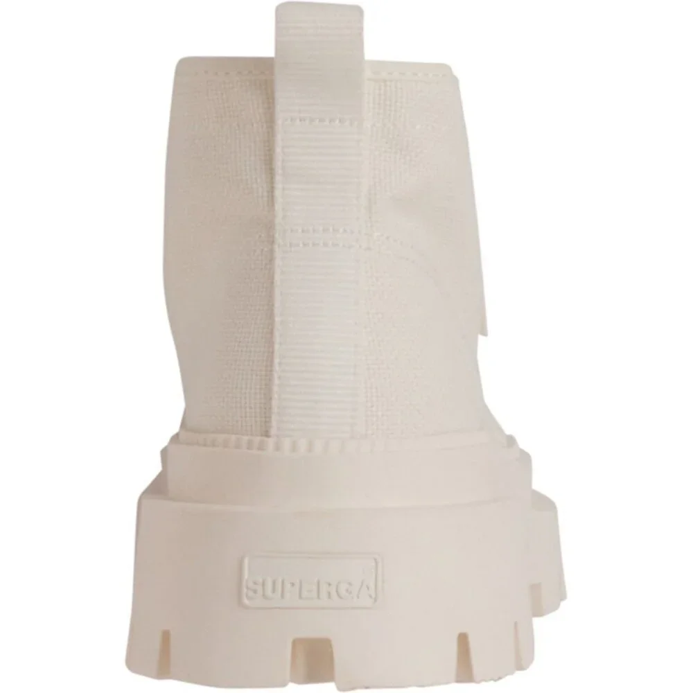 Superga Alpina High Top Lace Up Platform Lugged‎ Sole Sneakers Apex Mid Boots