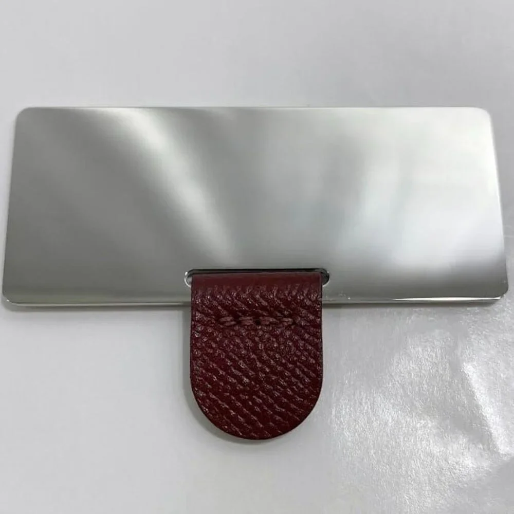 Hermes Lip Case Miroir Bordeaux Rouge Ash