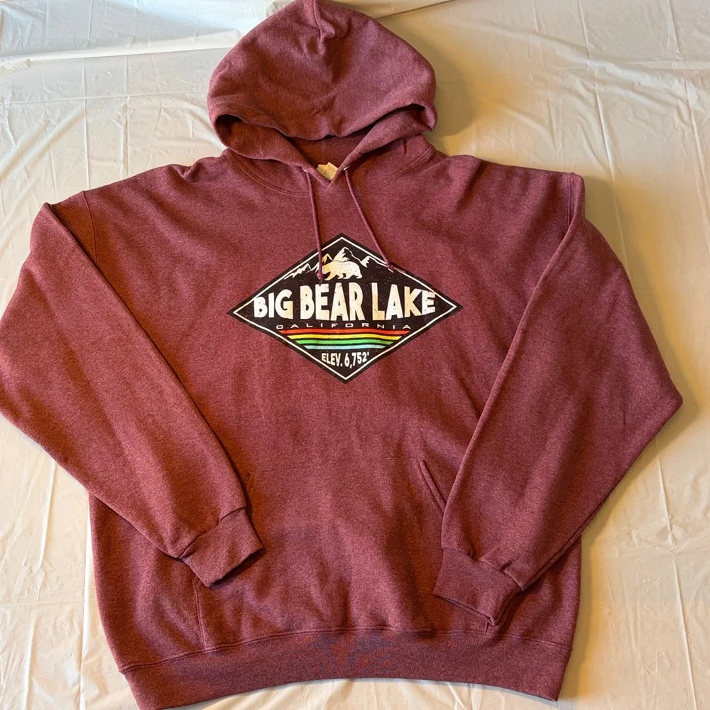 Jerzees comfortable maroon