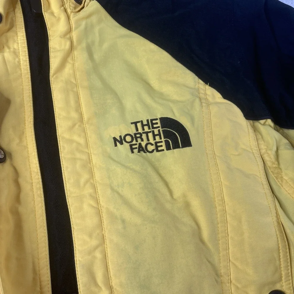 The North Face Steep Tech‎ Jacket Men's XL Zip Up Hiking Grand Yellow READ