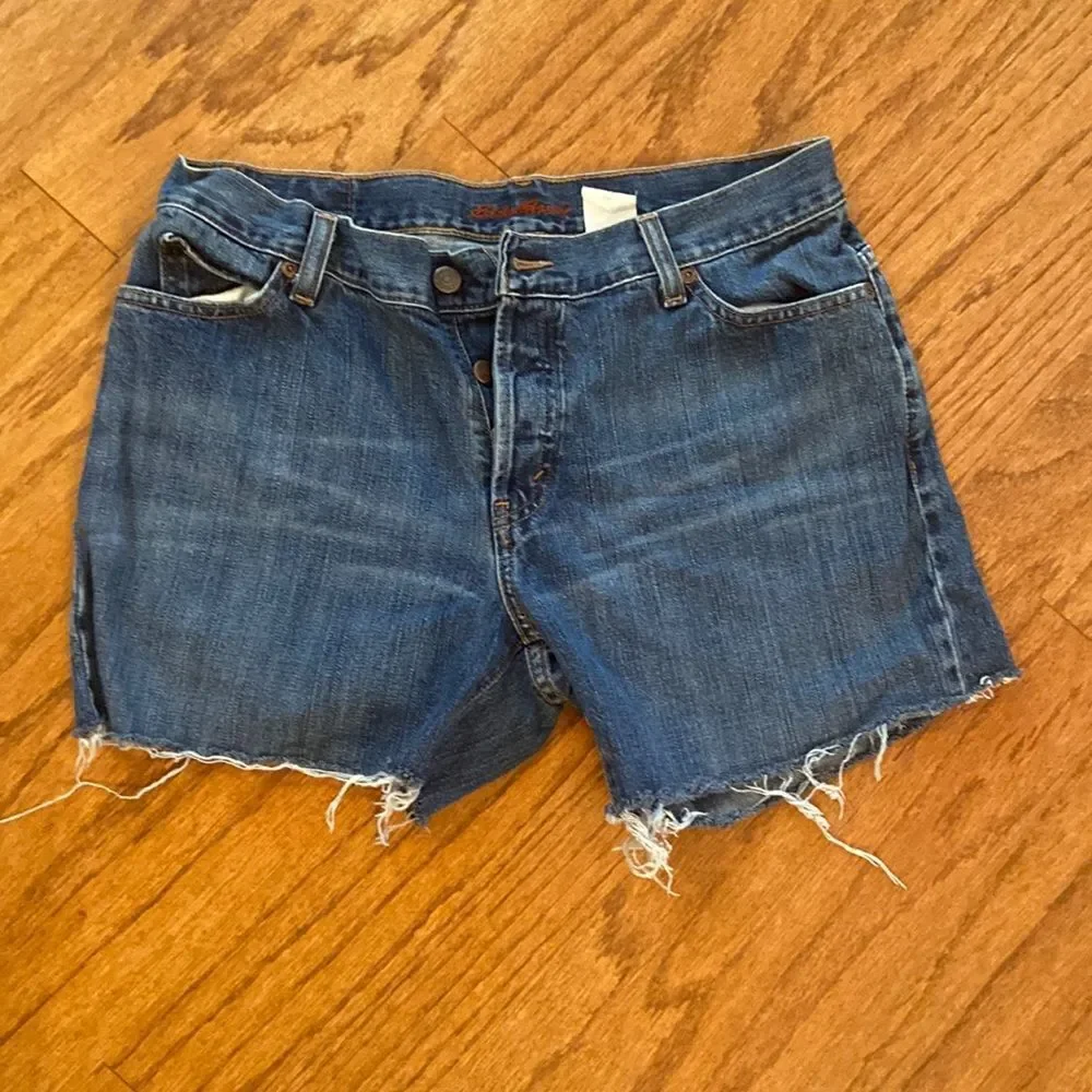 Eddie Bauer size 12 Jean cut off’s, button up fly