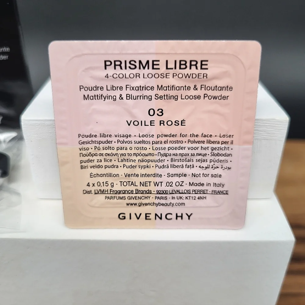Givenchy Prisme Libre 4 Color Loose Powder (03), Puff Included, .02oz, NIB