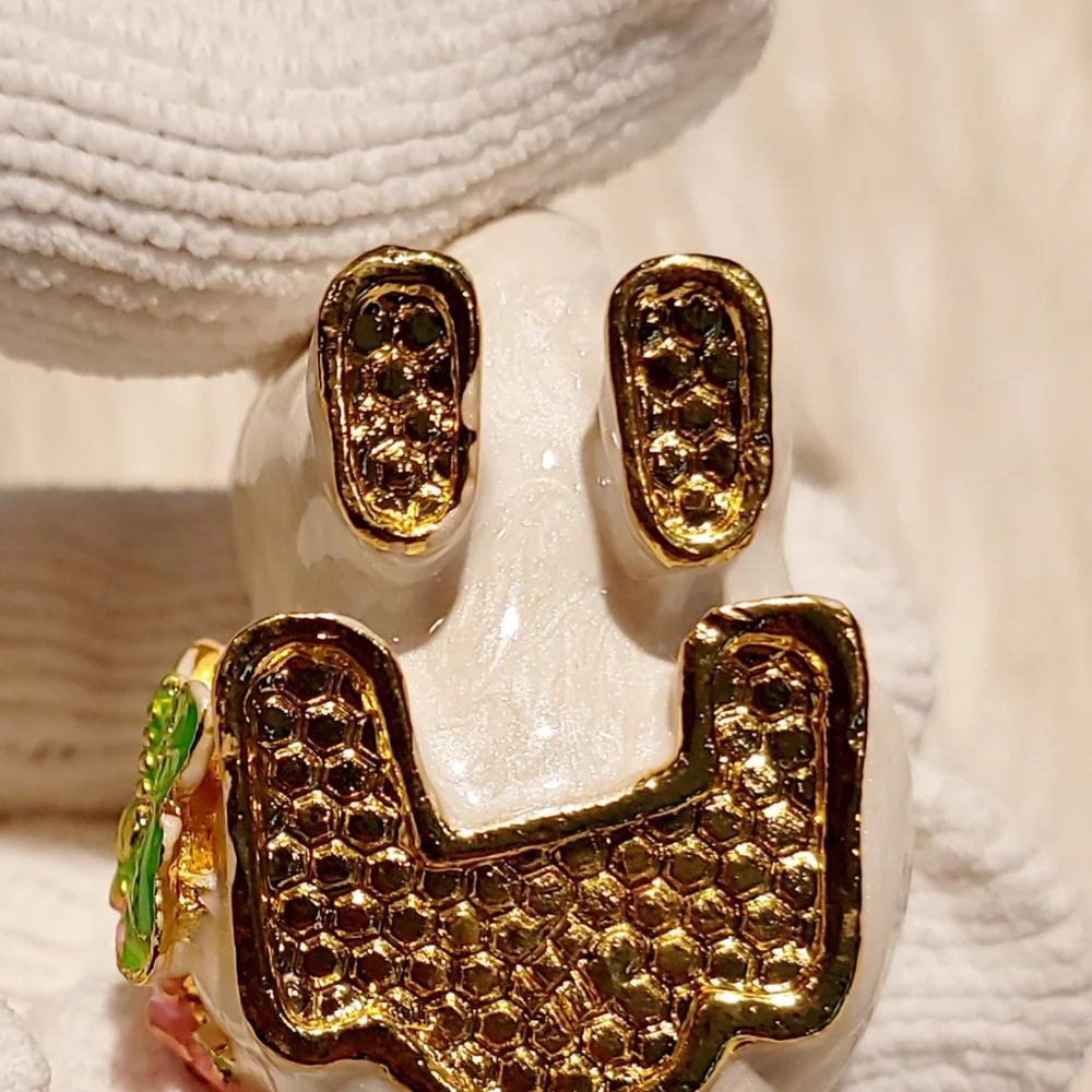 None bejeweled white