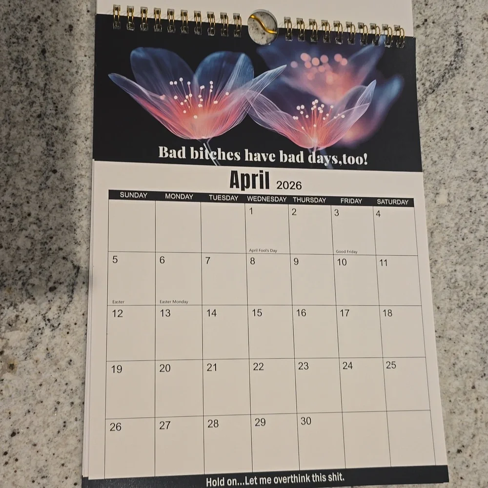 N/A 2026 calendar