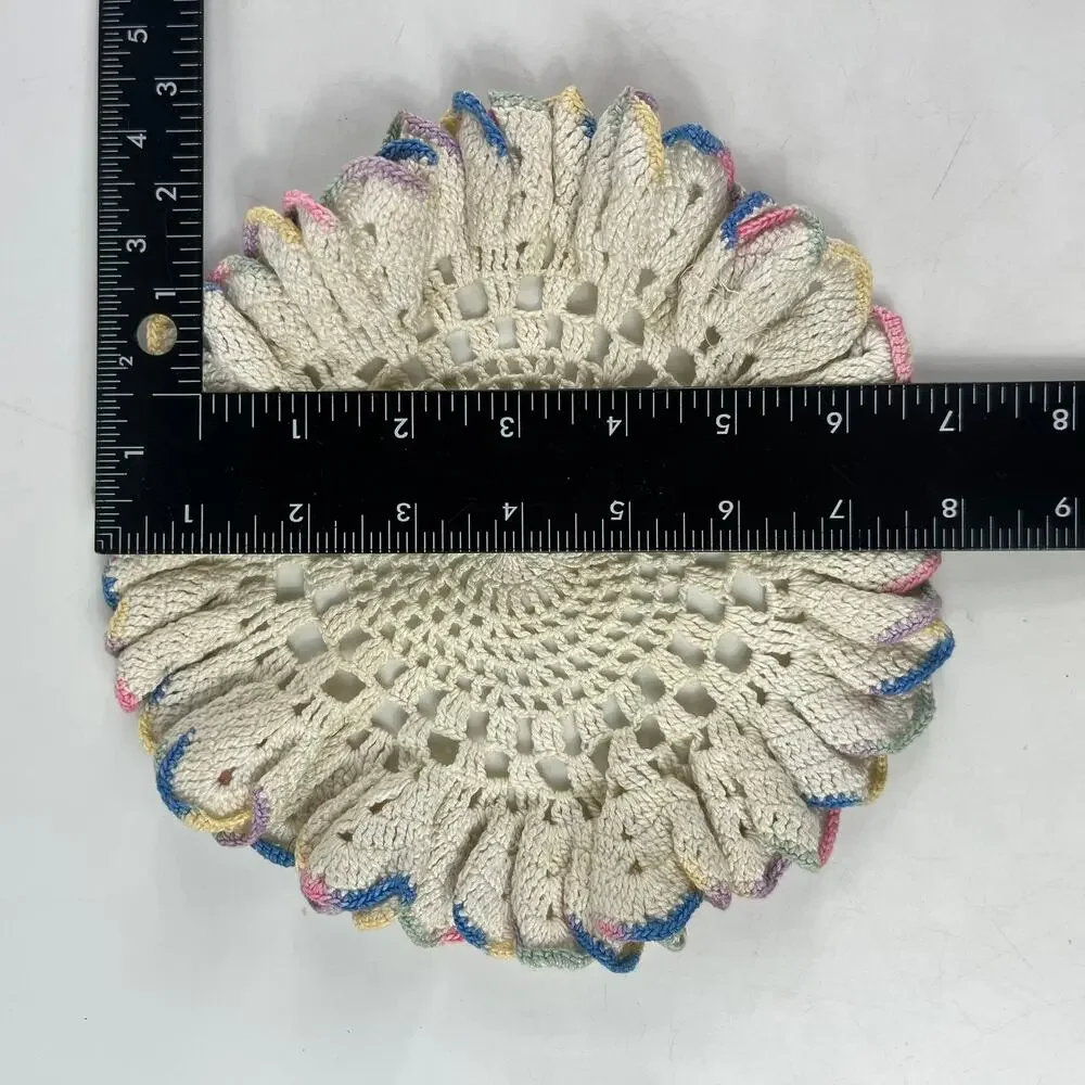 Handmade vintage crochet