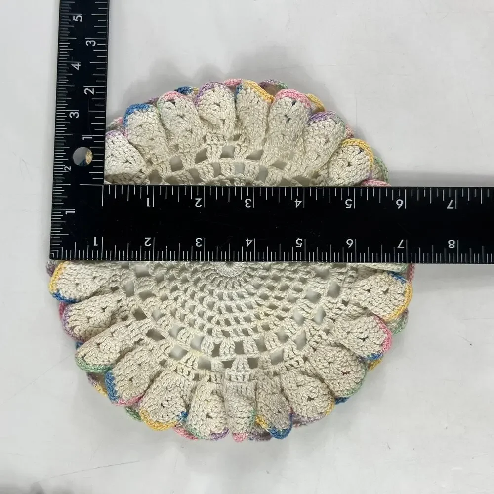 Handmade vintage crochet