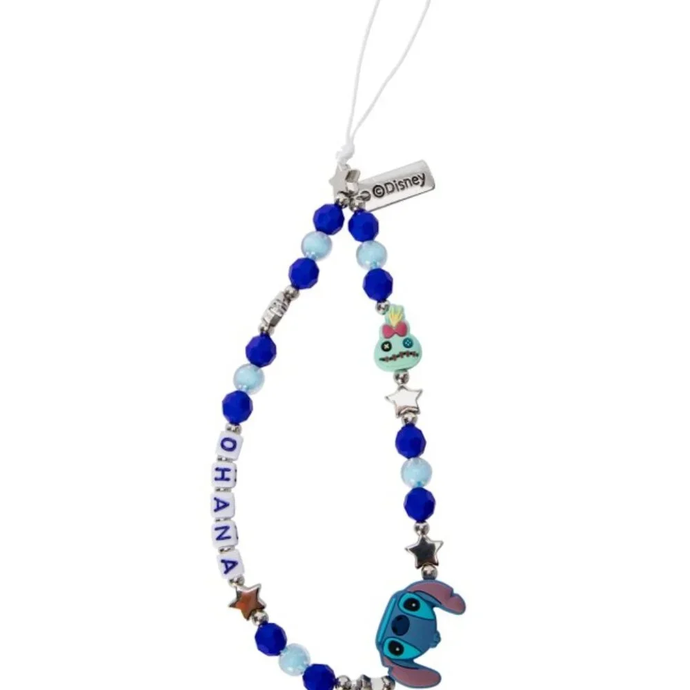 Disney Lilo & Stitch Phone Charm Wristlet - Ohana - NEW SEALED