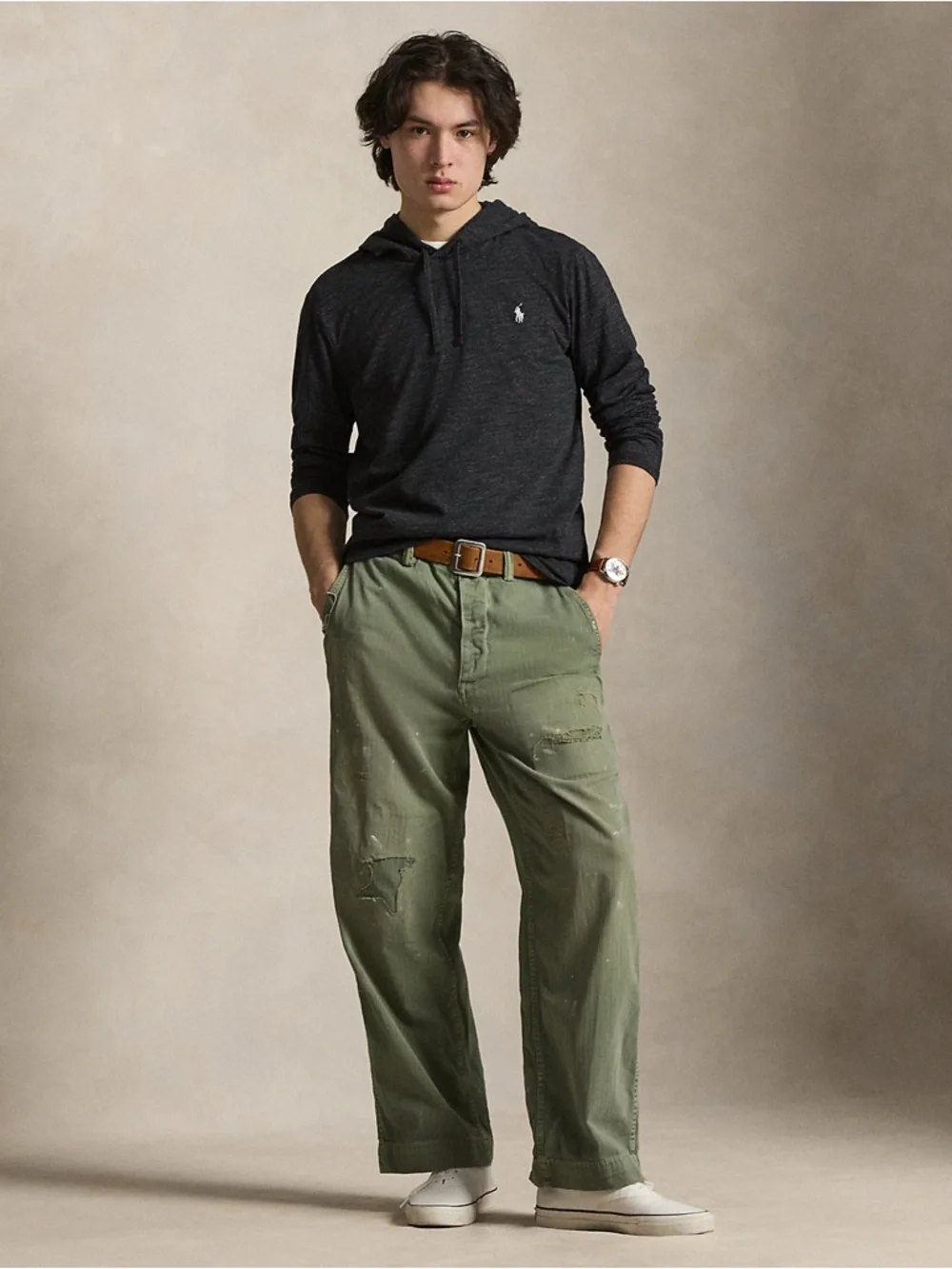 Polo Ralph Lauren soft charcoal