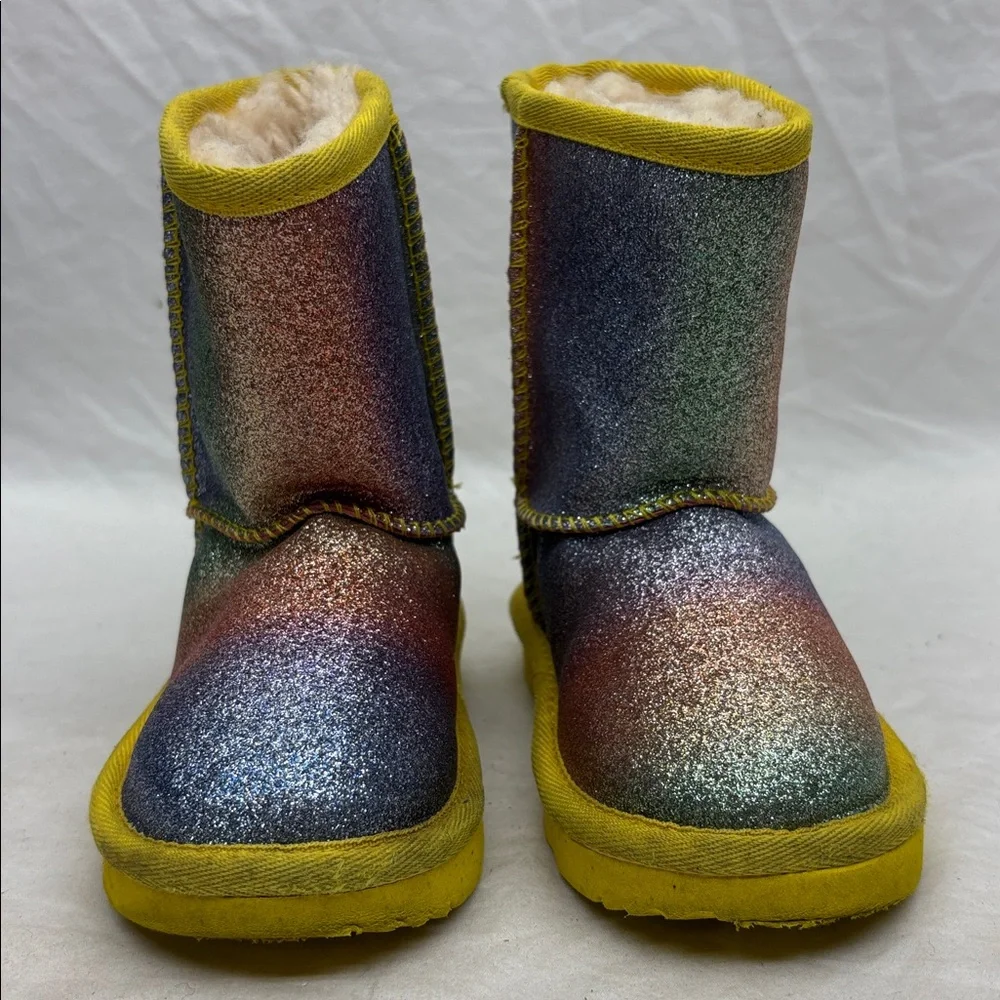 UGG glittery rainbow