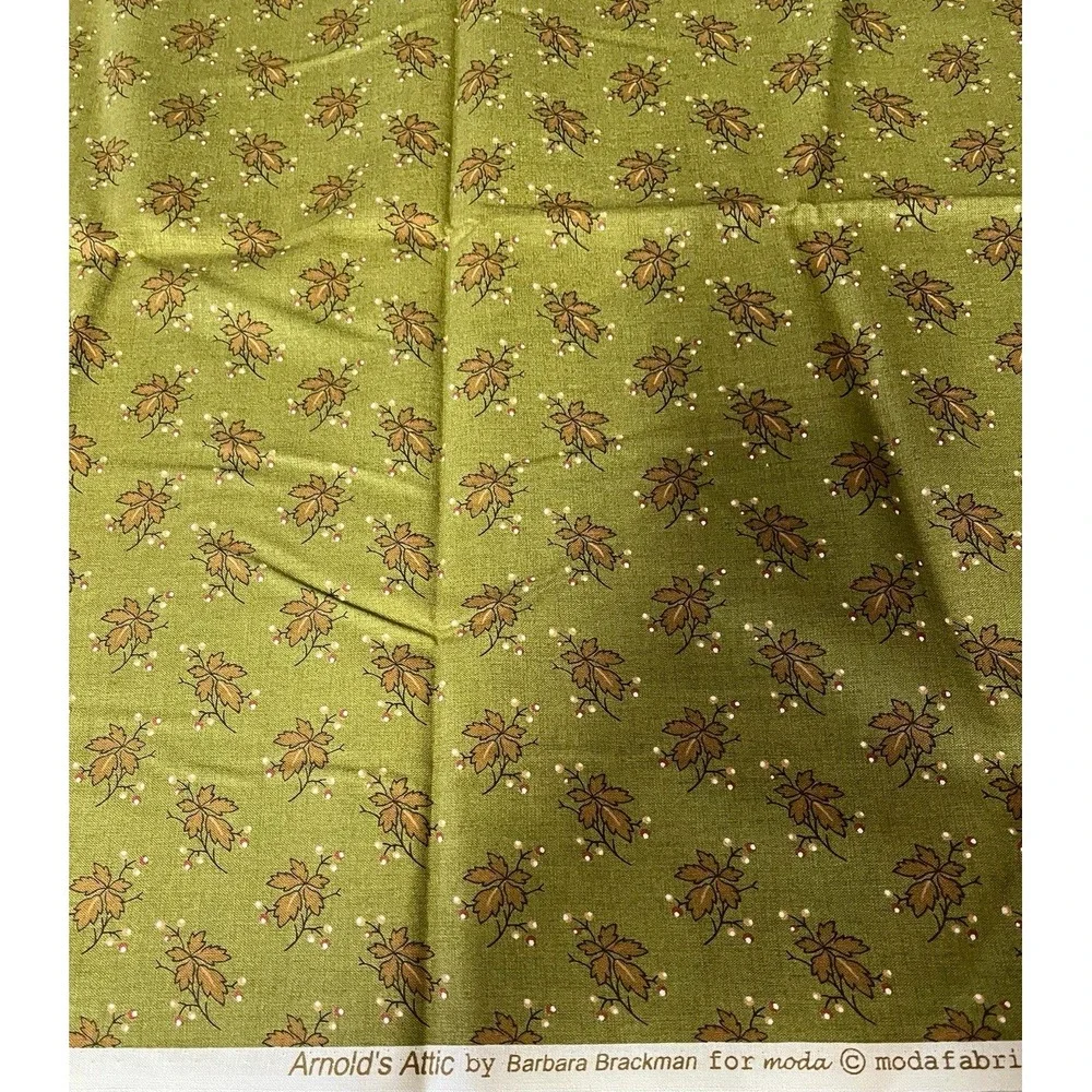 Quilt Craft Fabric 100% Cotton Arnold's‎ Attic Pattern 8162 Moda Fabrics Fall