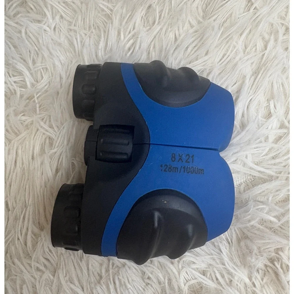 Compact Binoculars 8x21 Kids Bird Watching Travel Hiking‎ Camping Blue