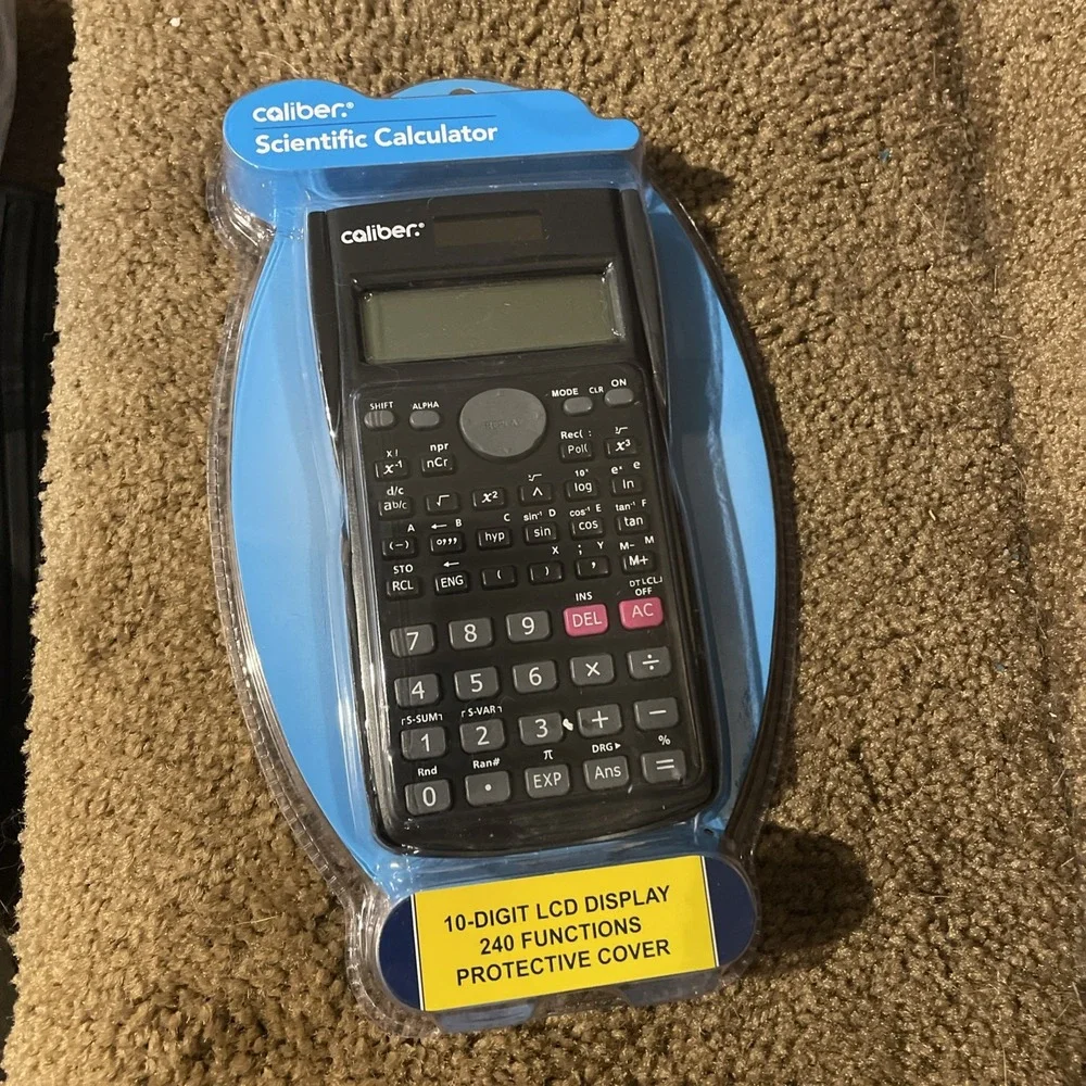 Caliber‎ Scientific Calculator Caliber 10 Digit with cover