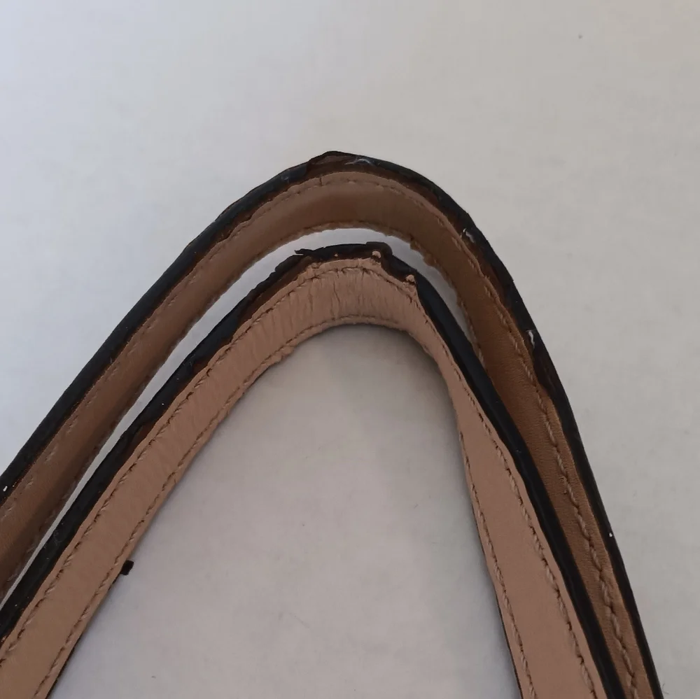 Michael Kors Black and Tan Leather Tote Bag 15