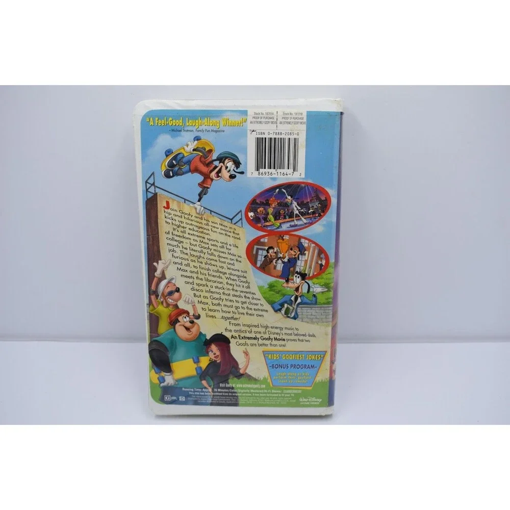 An Extremely Goofy Movie VHS Clamshell