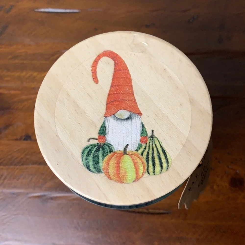 Rae Dunn Gnome Glass Jar