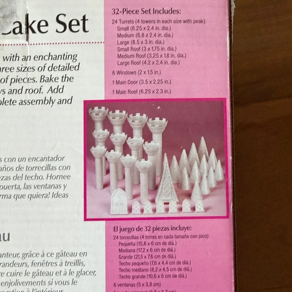Wilton Romantic Castle Cake Set, Sports Ball & Classic Wonder Mold